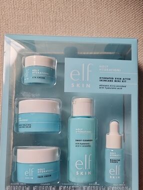ELF Skin Holy Hydration! Mini Kit - Light Blue Skincare Set